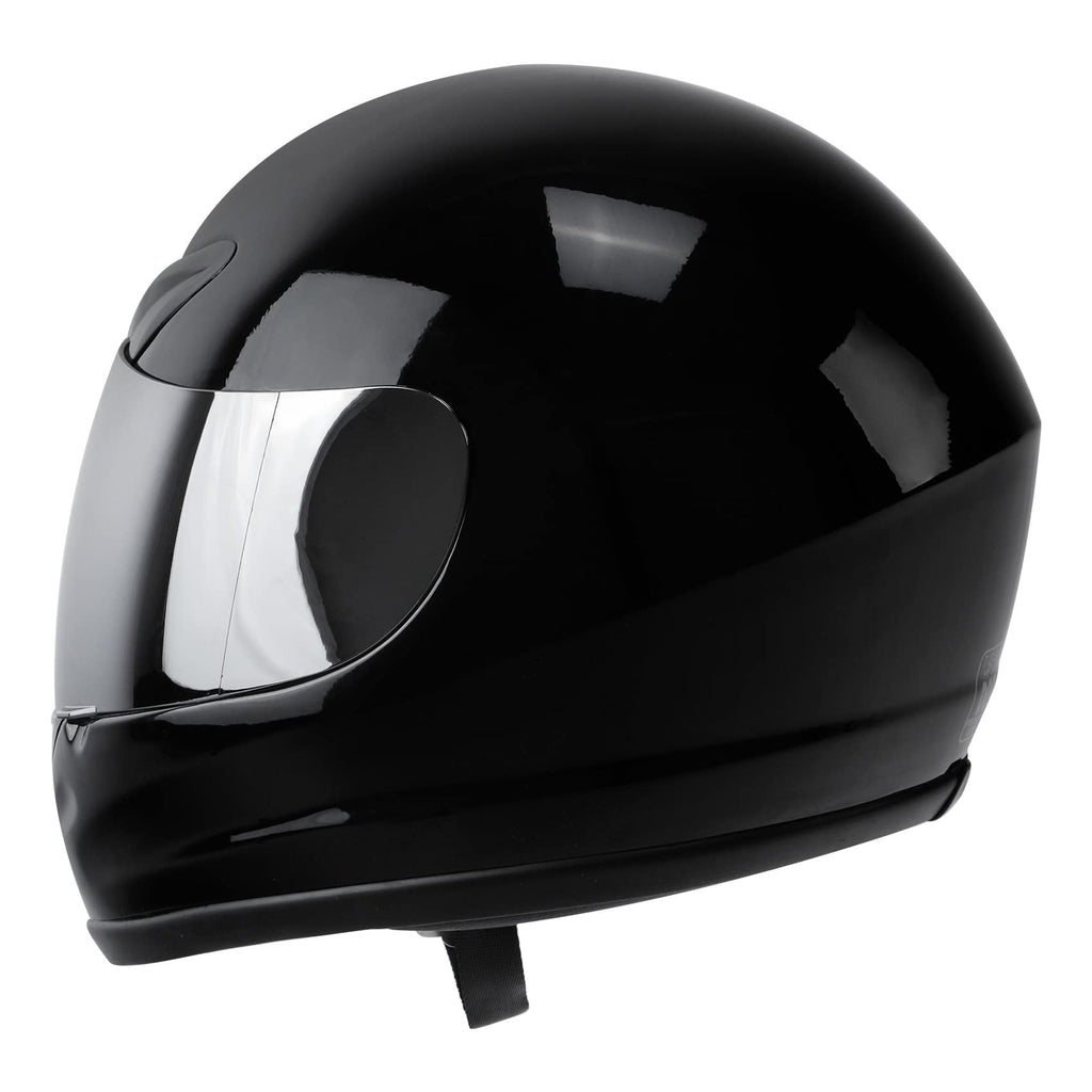 Gloss Black Full Face Motorcycle Helmet X75029