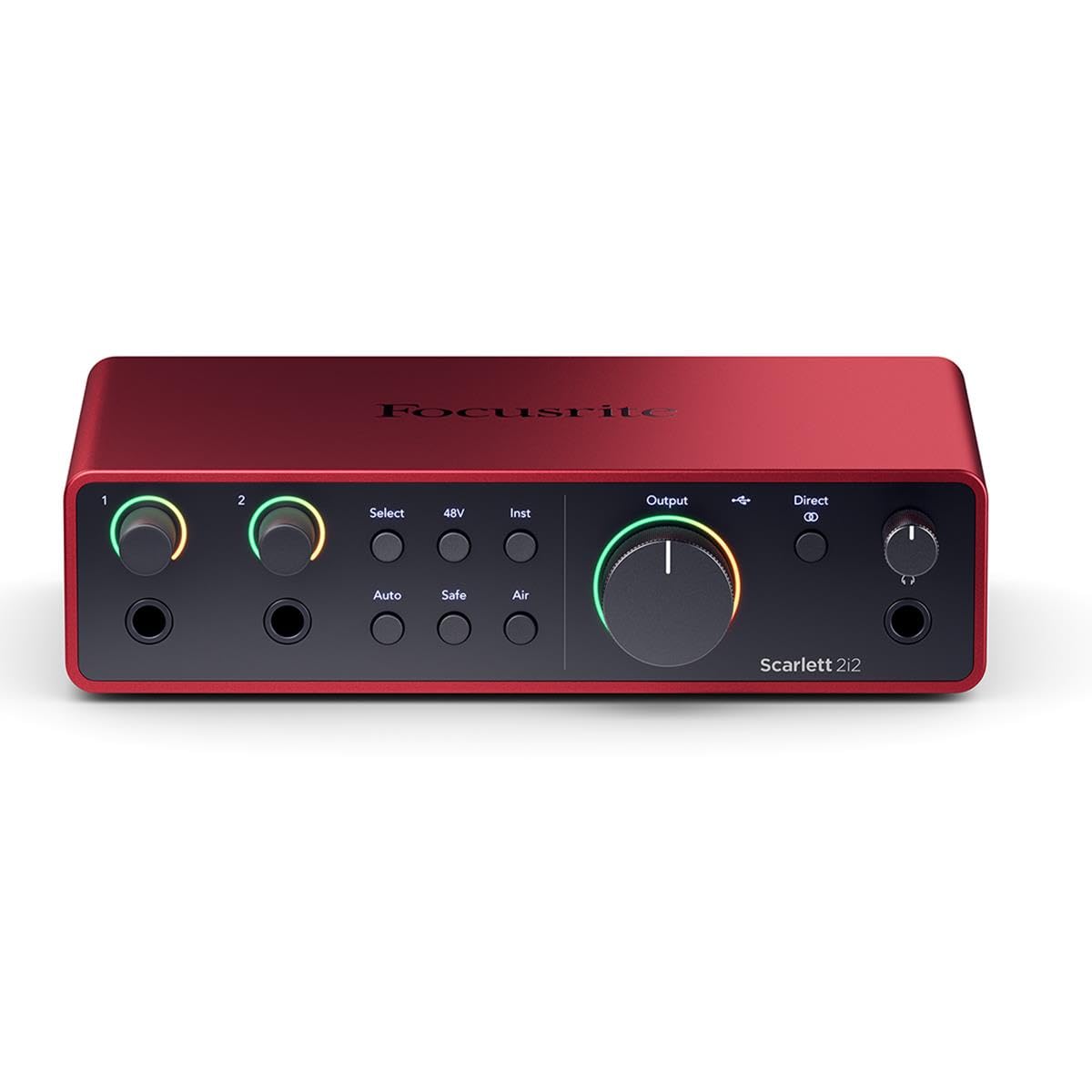 USB Audio Interface with Headphones and Microphone Cable B96863