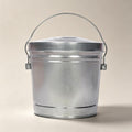 6 Gal Galvanized Metal Bin Locking Lid D15692