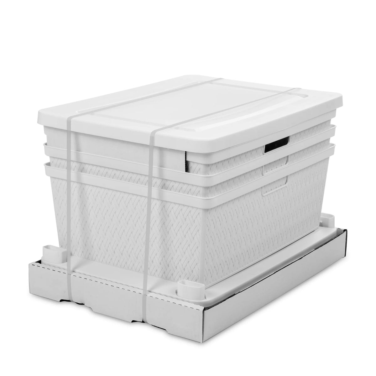 White 3 Drawer Storage Unit L29740