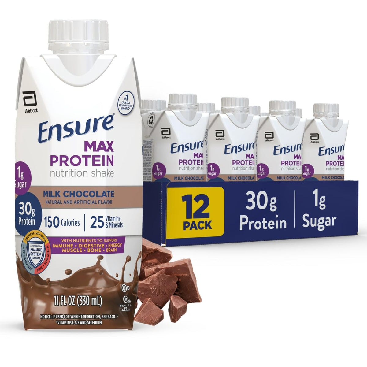 Nutrition Shake, 24 Count, 16 Grams of Protein I2665