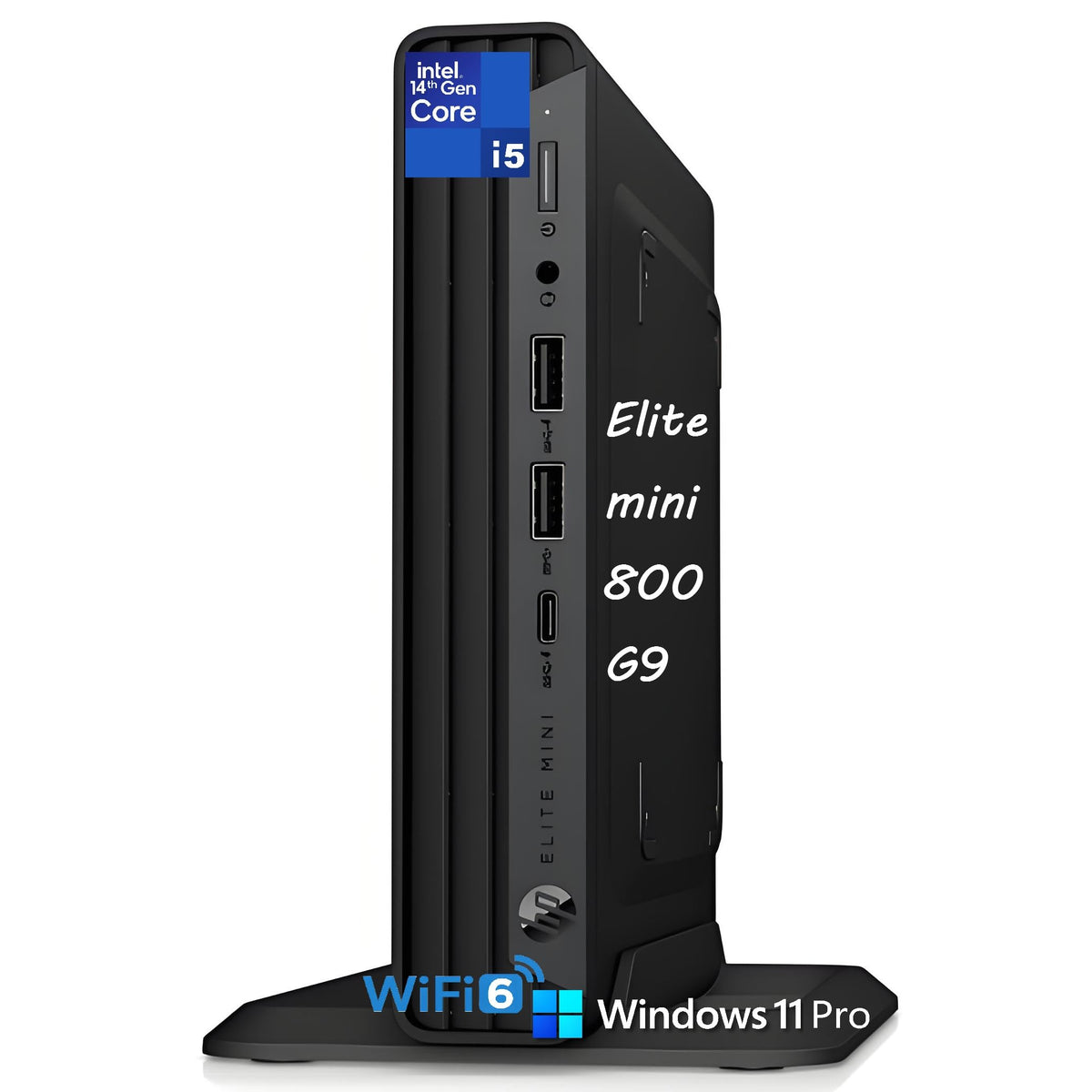 Mini PC Desktop Computer, Intel Core i5-14500, 16GB DDR5 RAM, 512GB SSD, Keyboard & Mouse Included, Windows 11 Pro J23051