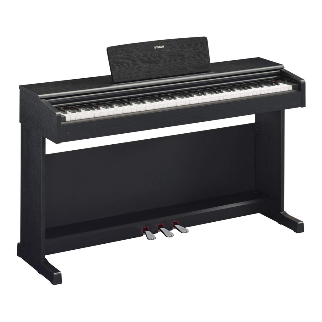 Black Digital Console Piano with Bench O70019