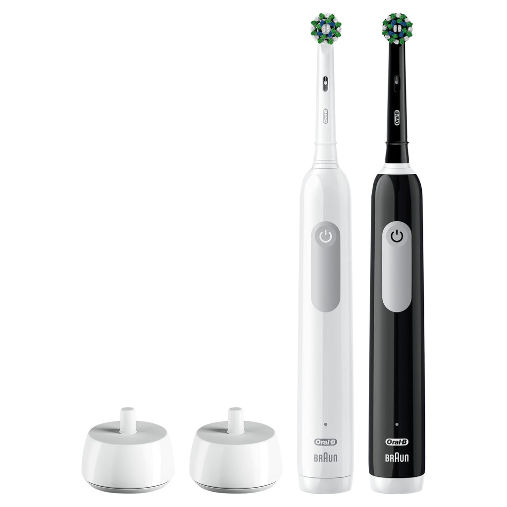Black and White 2 Count Electric Toothbrush N15028