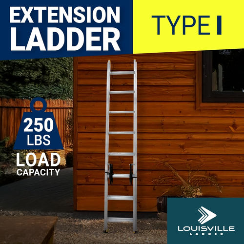 16 ft Aluminum Extension Ladder W291