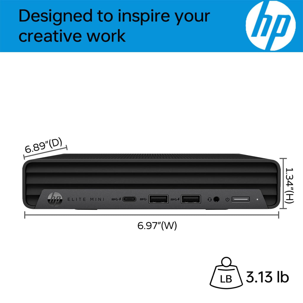 Mini PC Desktop Computer, Intel Core i5-14500, 16GB DDR5 RAM, 512GB SSD, Keyboard & Mouse Included, Windows 11 Pro J23051