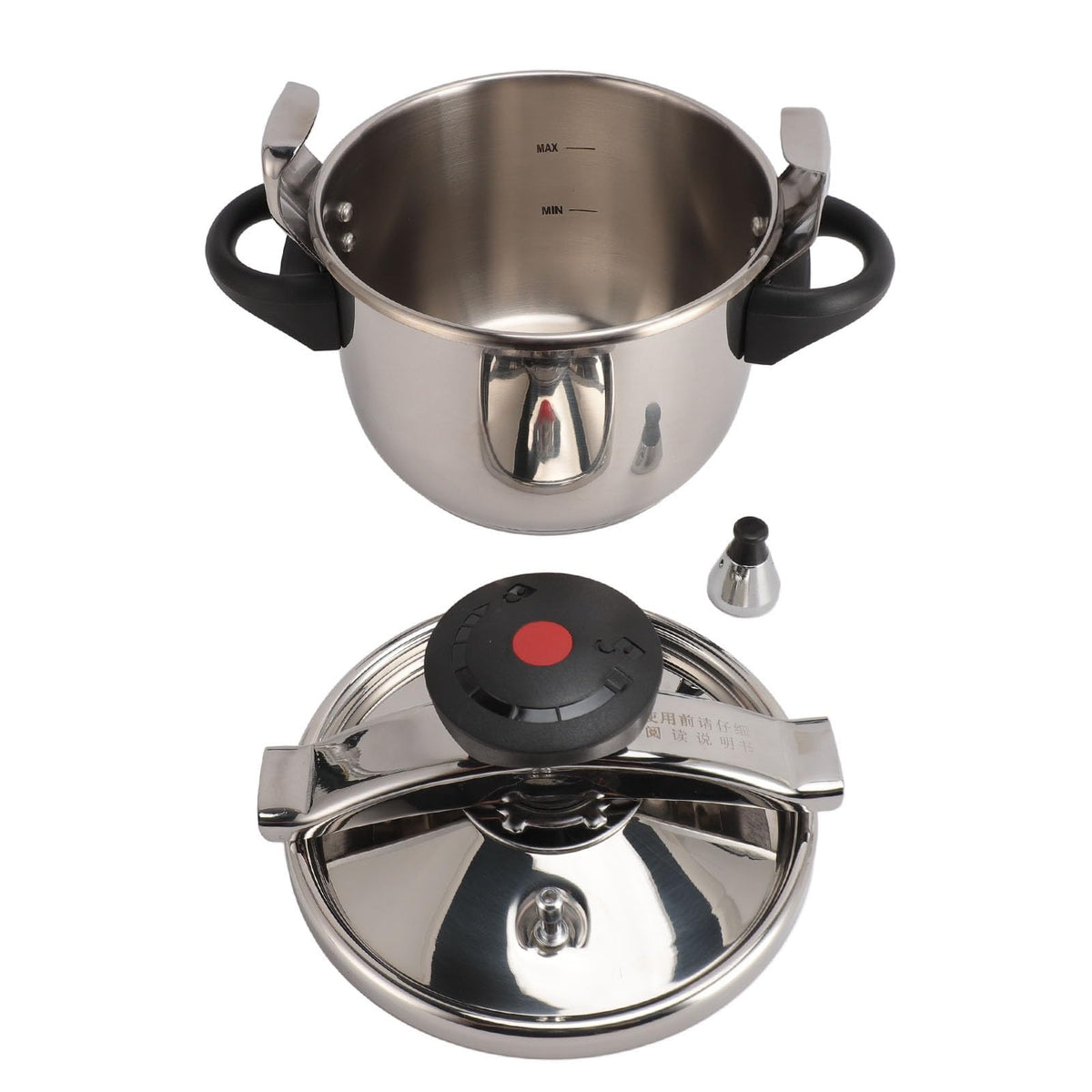 3L Stainless Steel Stove Top Pressure Cooker D84458