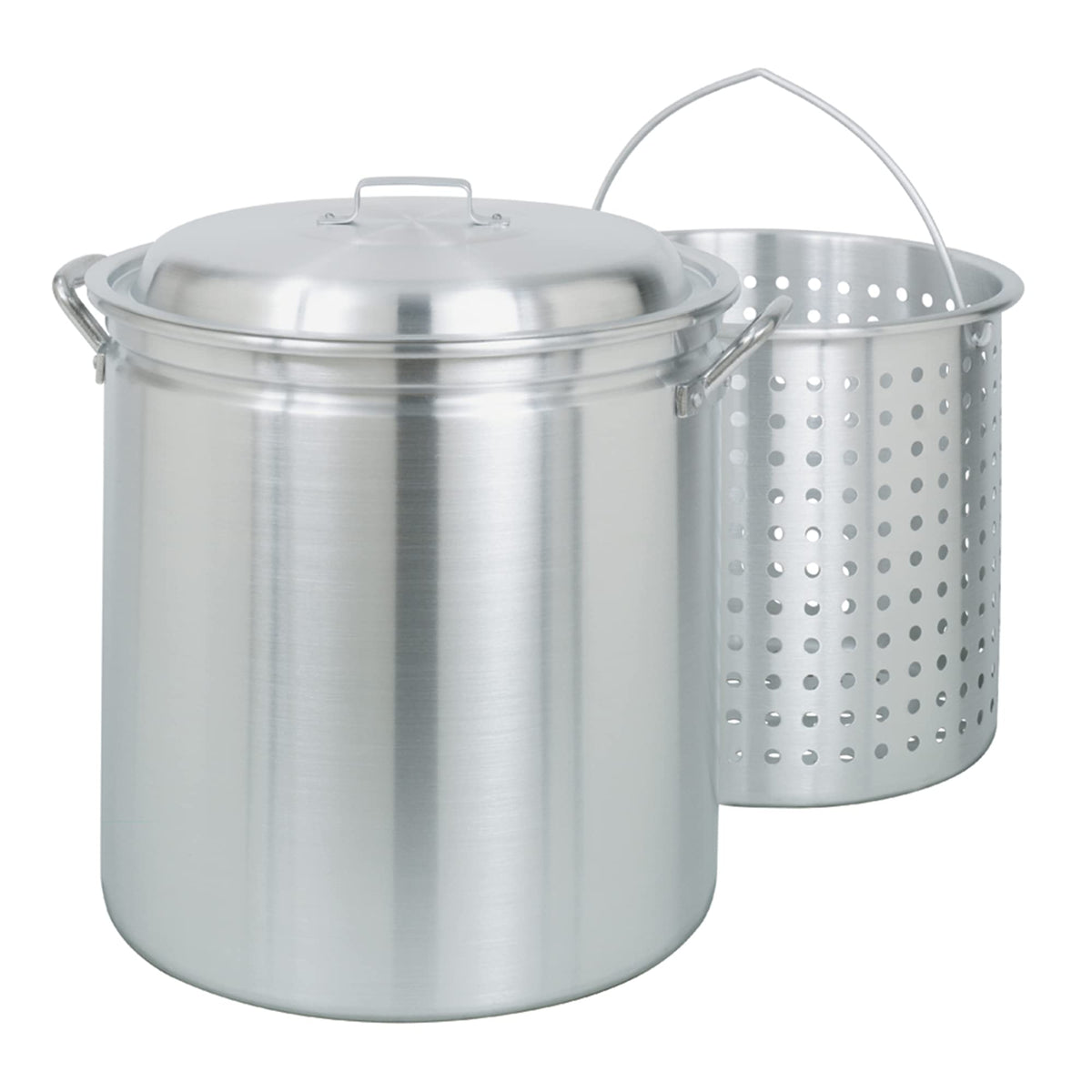 Aluminum Stockpot with Basket 42 Qt G679