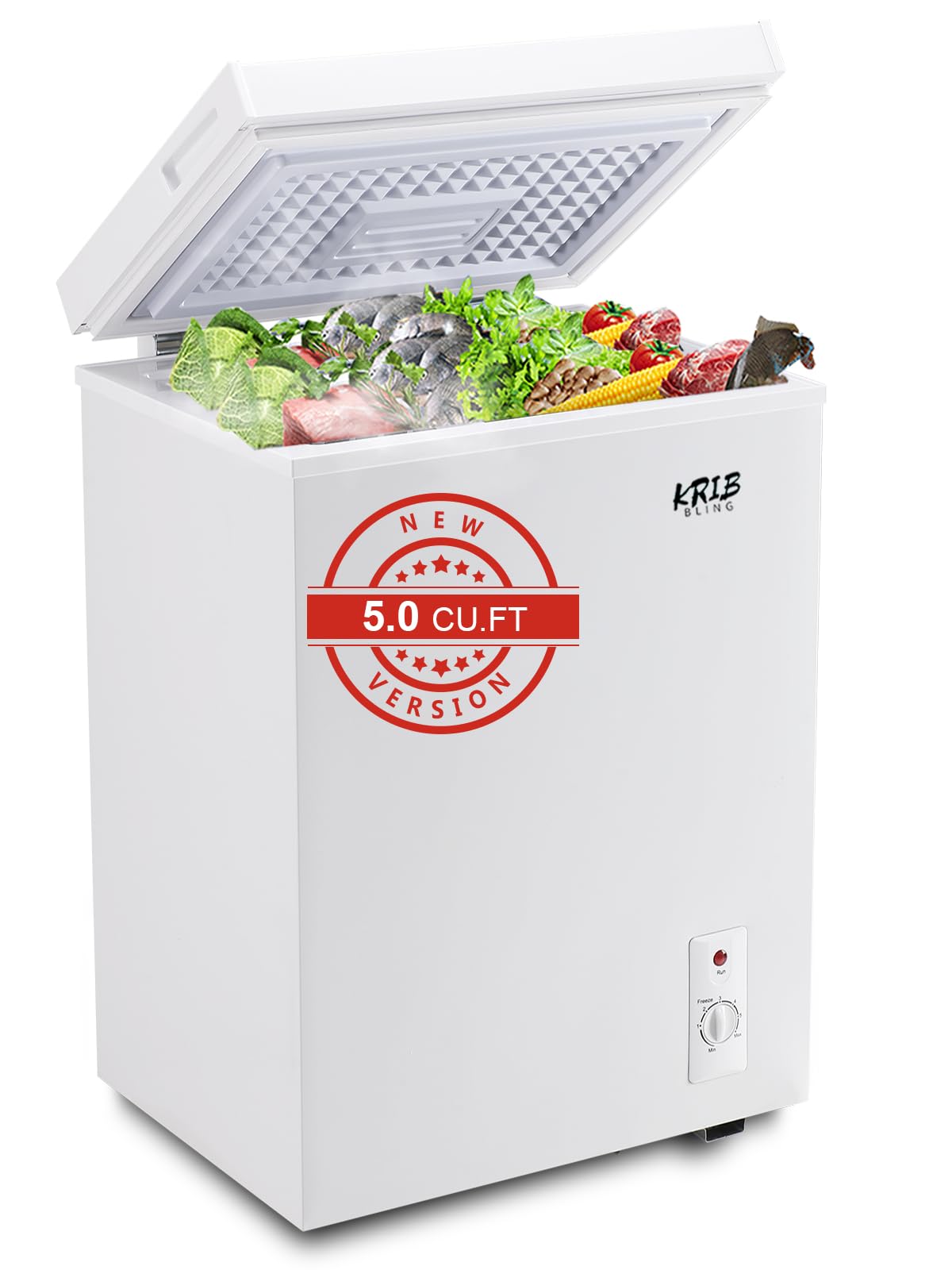White 5.0 cu.ft Chest Freezer M715196