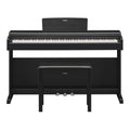 Black Digital Console Piano with Bench O70019