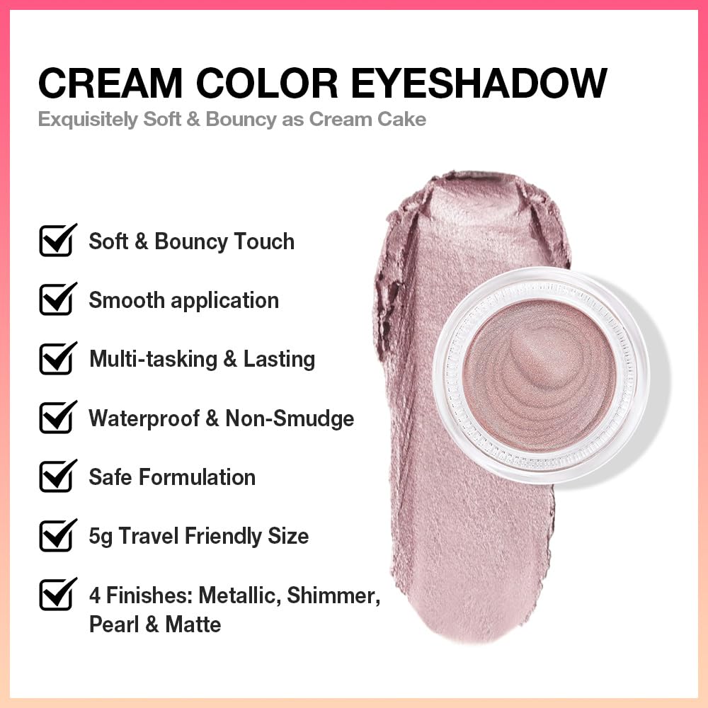 Single Cream Eye Shadow Palette U1764