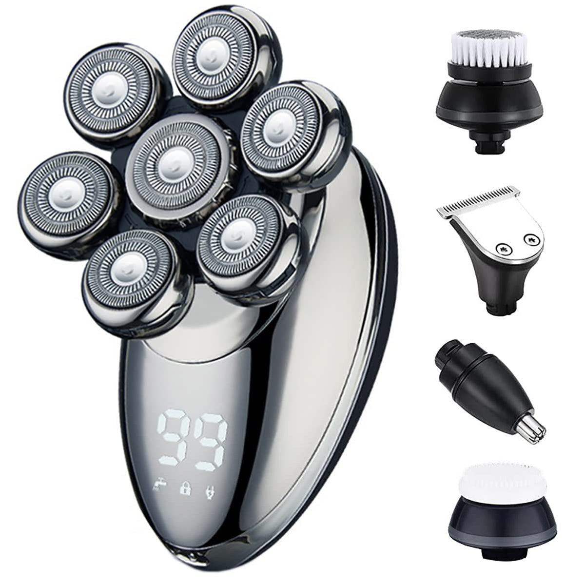5 in 1 USB Rechargeable Electric Shaver V756