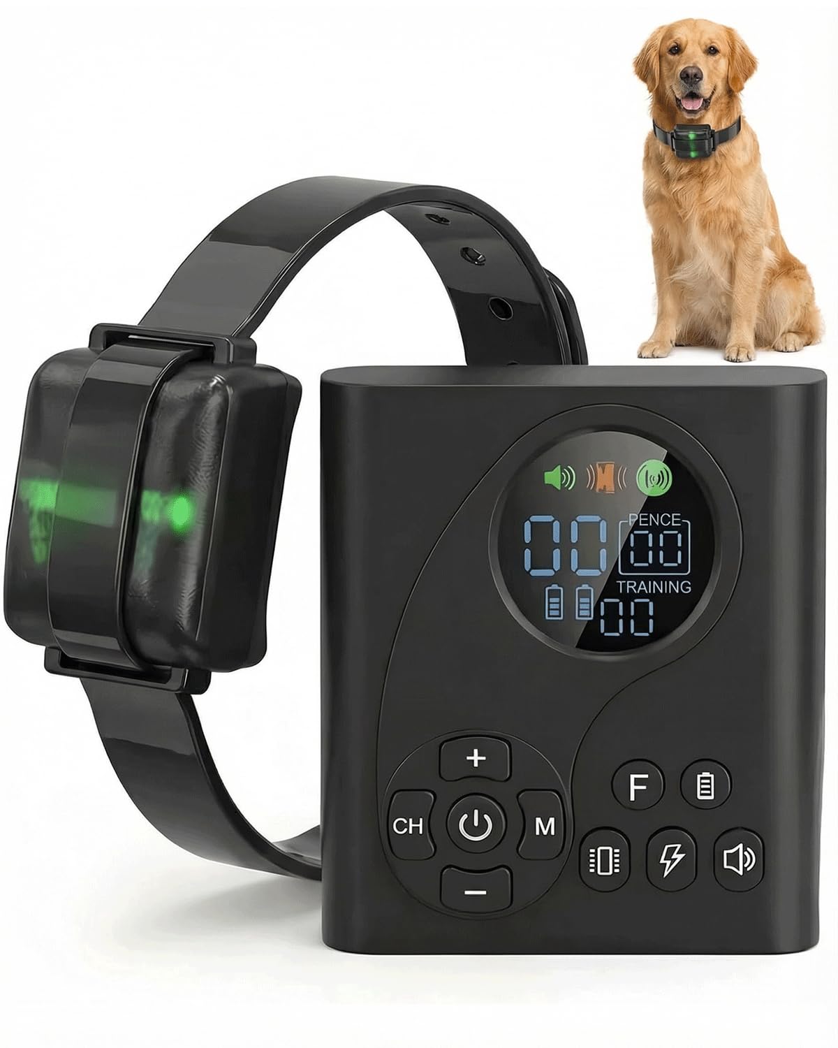 Wireless Dog Fence with Remote Collar F18202