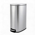 Stainless Steel Vertical Arc Trash Can 50L N6717