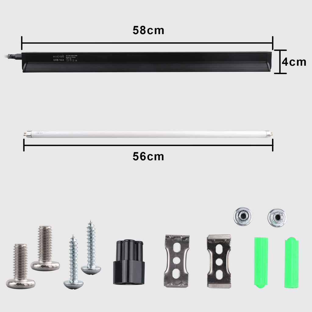 T5 UVB Lighting Combo Kit 22Inch 24W L6197