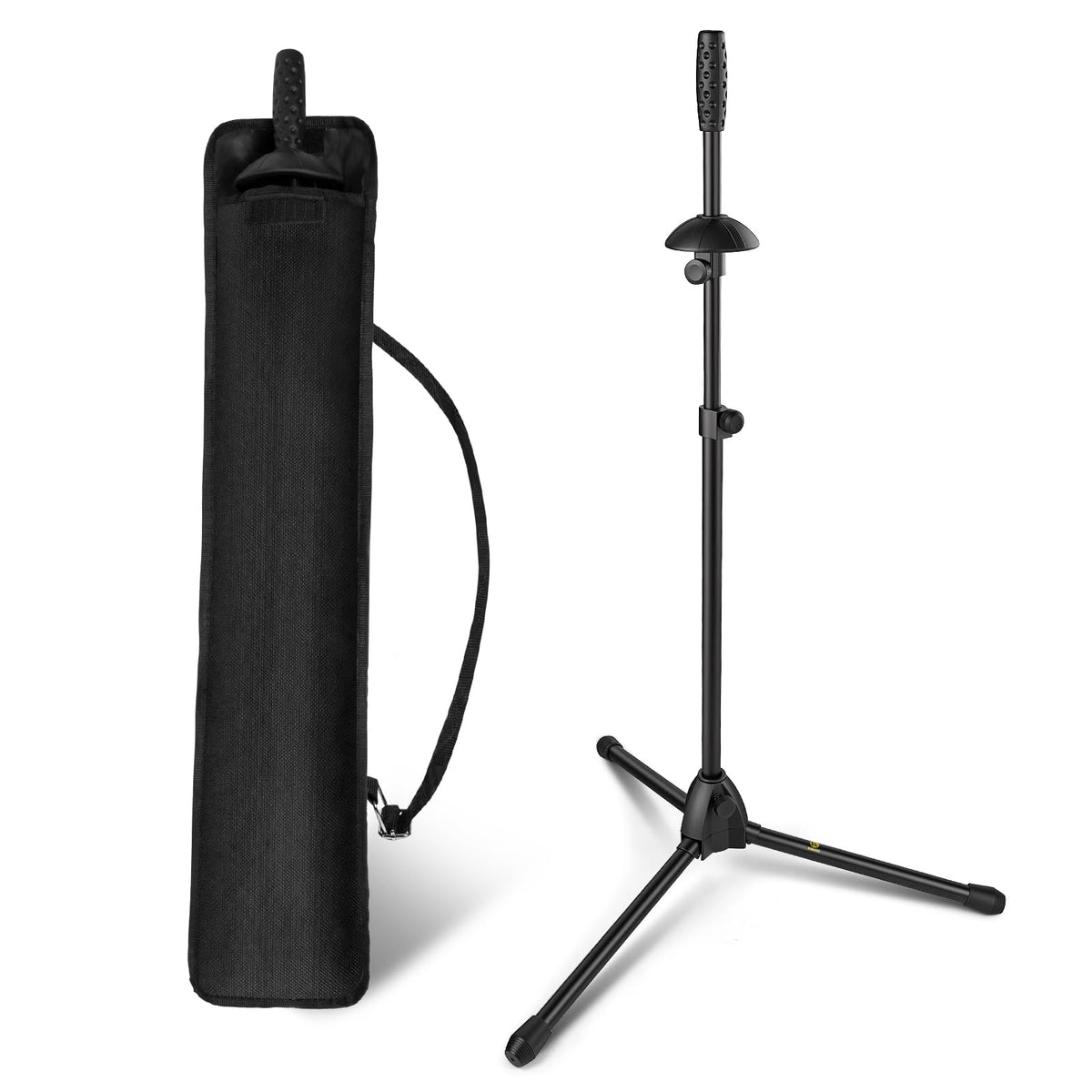 Portable Trombone Stand Adjustable Height with Bag H80543