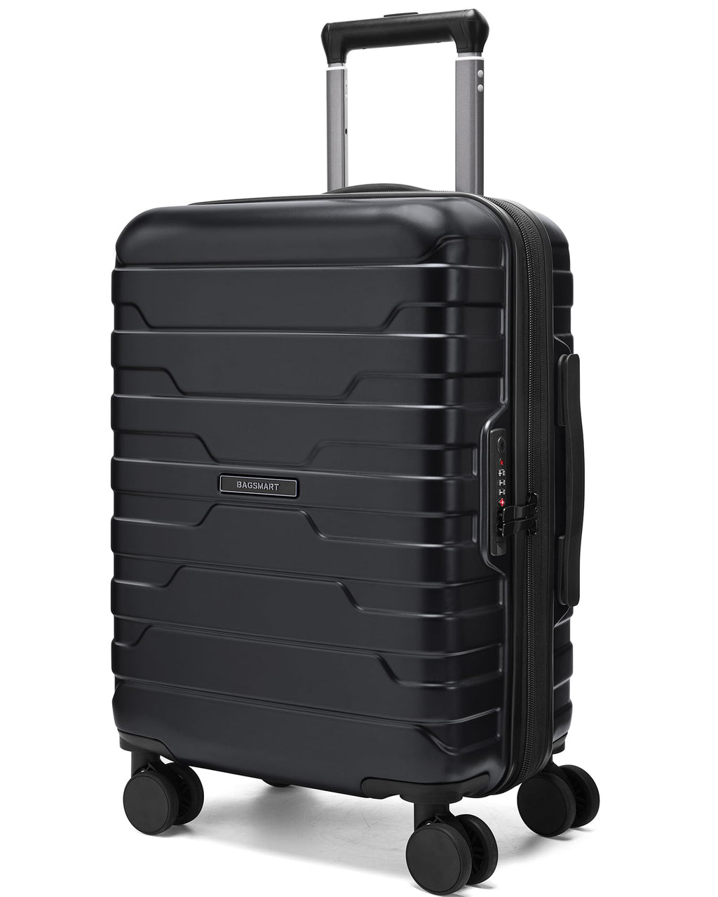 Expandable Spinner Carry-On Luggage 20" Black G17376