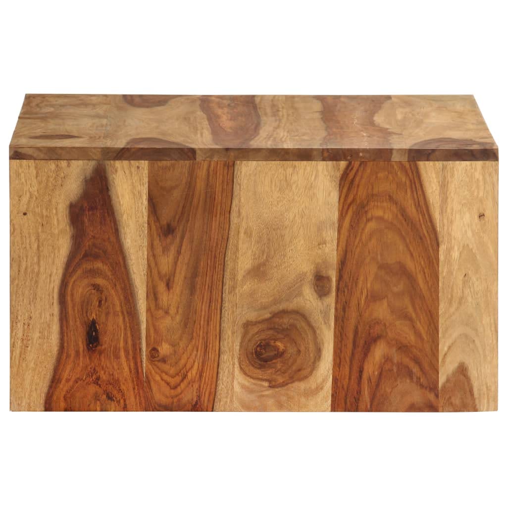 2 pcs Solid Sheesham Wood Nesting Tables T68861