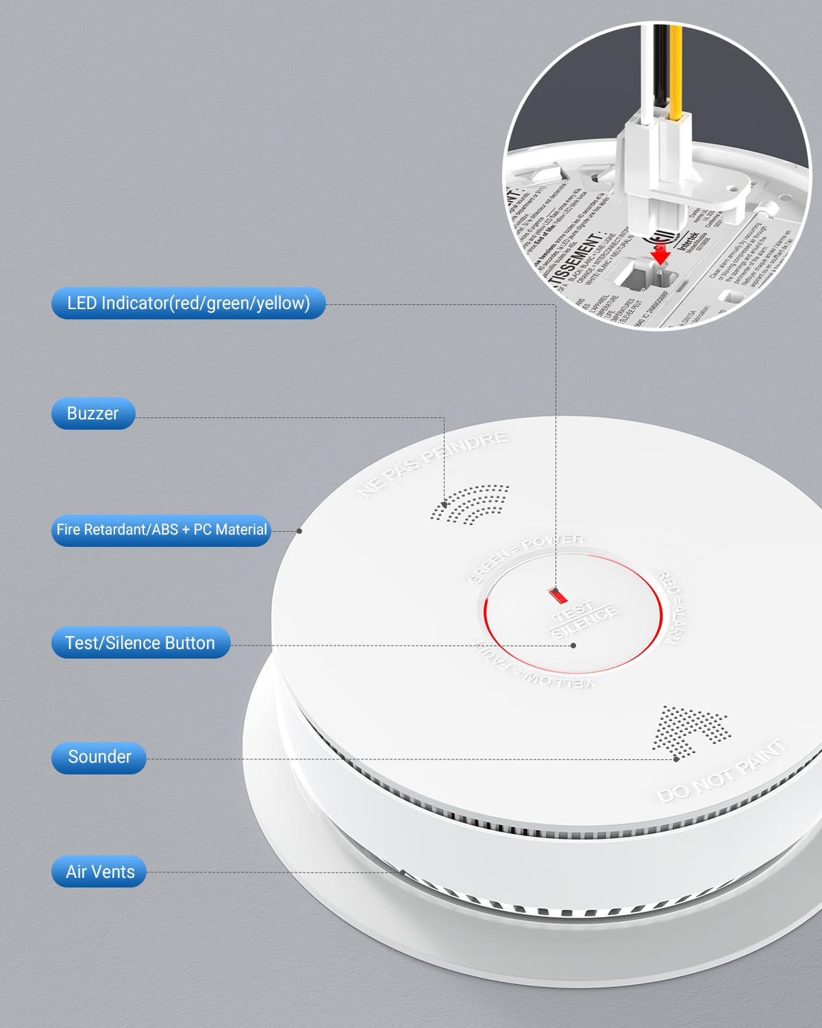 Smoke & CO Detector U168