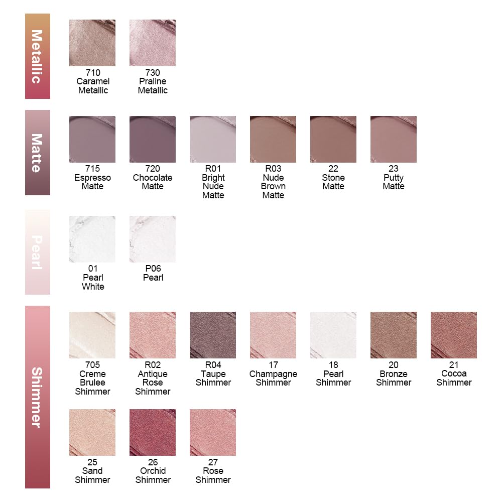 Single Cream Eye Shadow Palette U1764