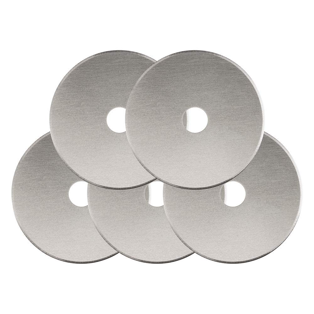 45mm Stainless Steel Rotary Cutter Blades 5-Pack U64383