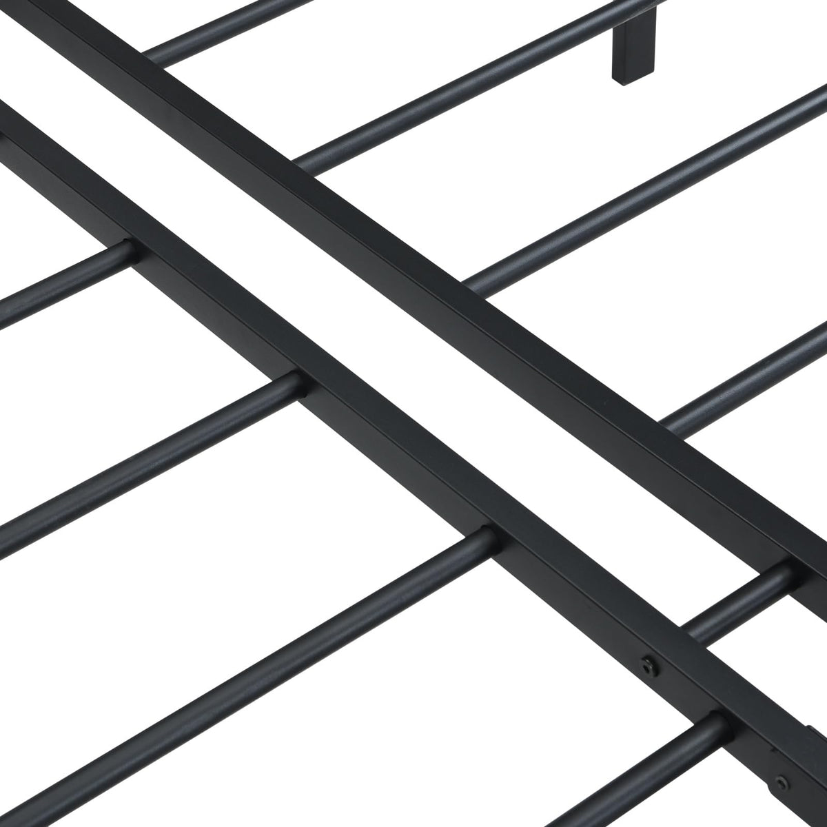Black Queen Metal Platform Bed Frame G1015