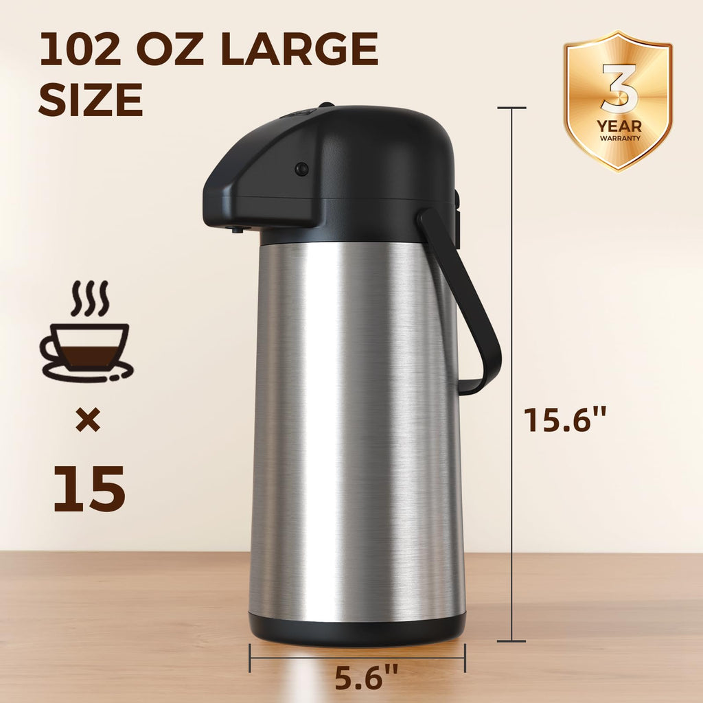 3L Pump Coffee Dispenser Y786