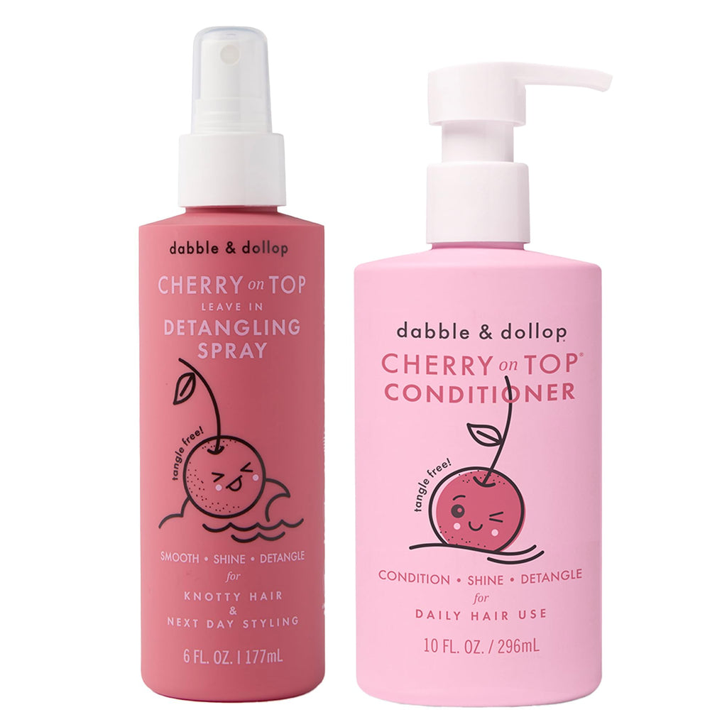 Kids Hair Conditioner & Leave-In Detangler Spray 2-Pack B3608