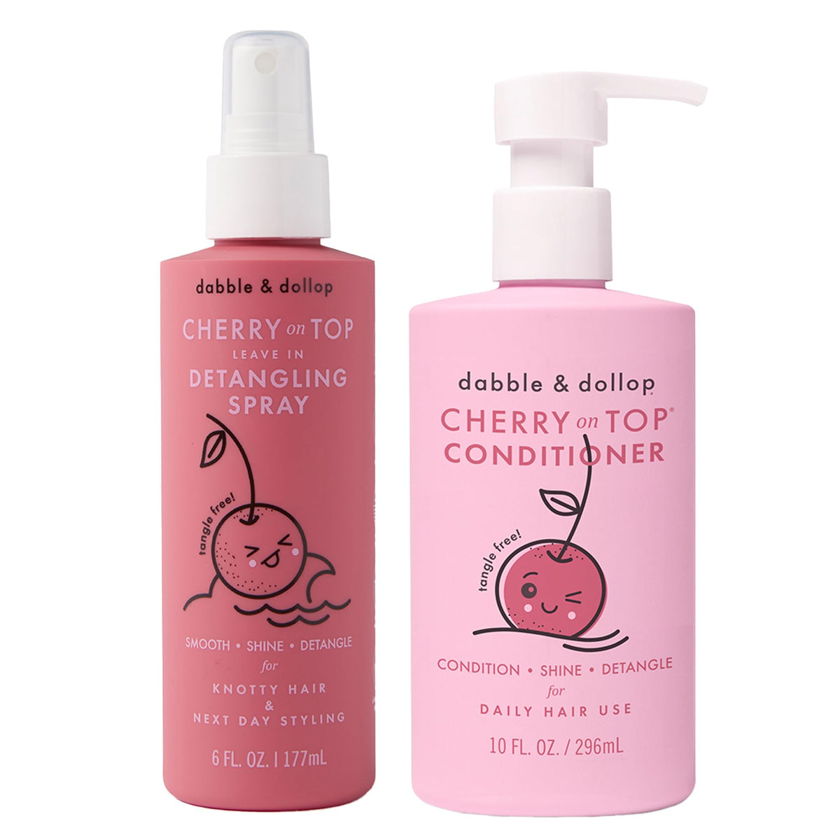 Kids Hair Conditioner & Leave-In Detangler Spray 2-Pack B3608
