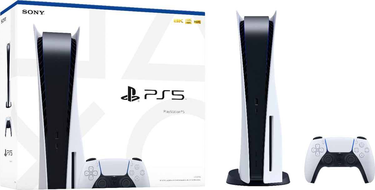 Disc Version Console - 4K-TV Gaming, 16GB GDDR6 RAM, 8K Output, WiFi 6, 825GB SSD X865