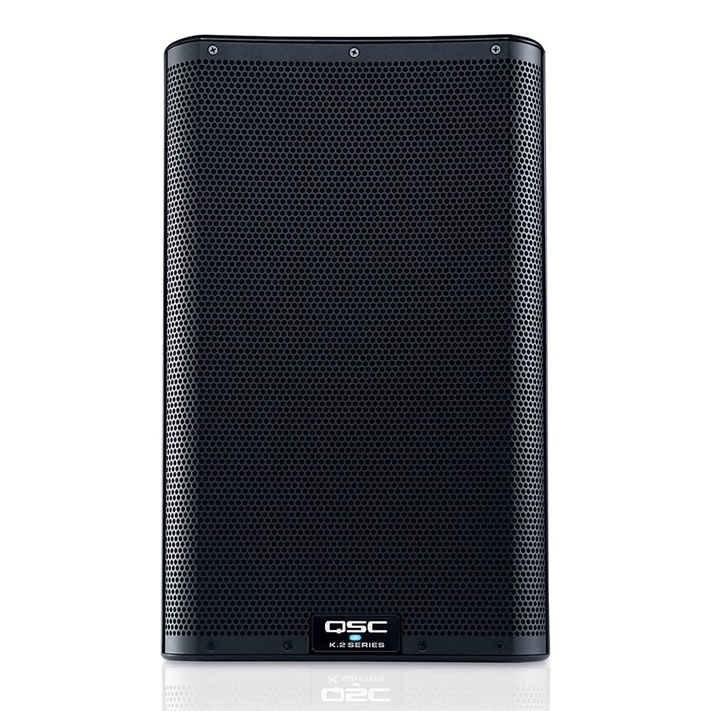 10" Powered 2000 Watt PA Loudspeaker with Speaker Stand and XLR Cable Z52863