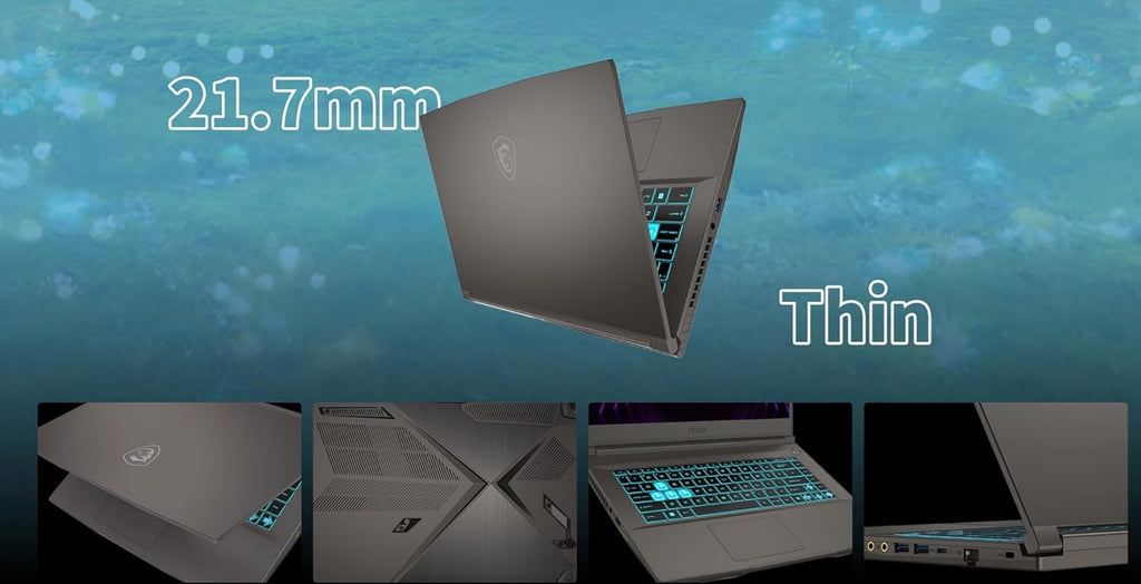 15.6" FHD Intel Core i5 Gaming Laptop RTX 3050 16GB RAM 1TB SSD Gray W2233