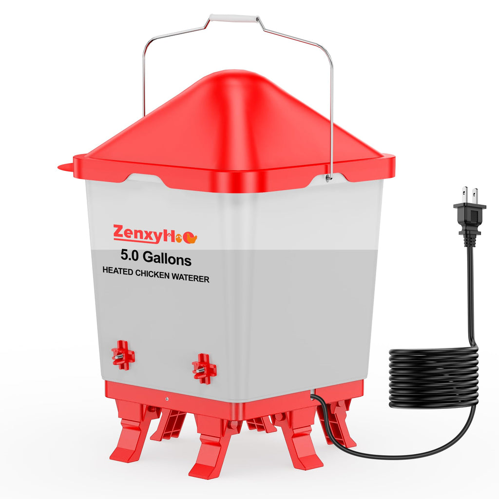 5.0 Gal Heated Chicken Waterer Bucket J542060