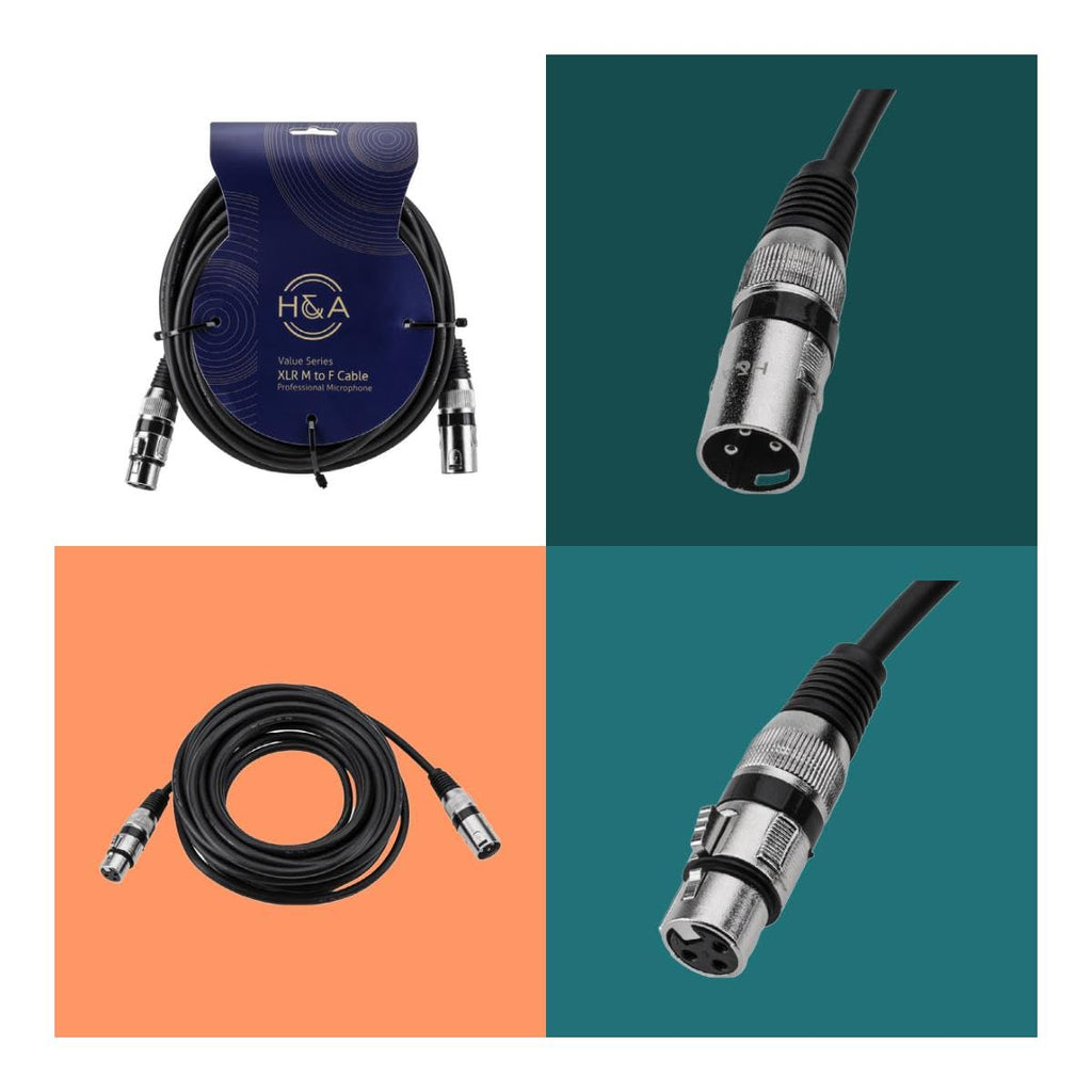 USB Audio Interface with Headphones and Microphone Cable B96863