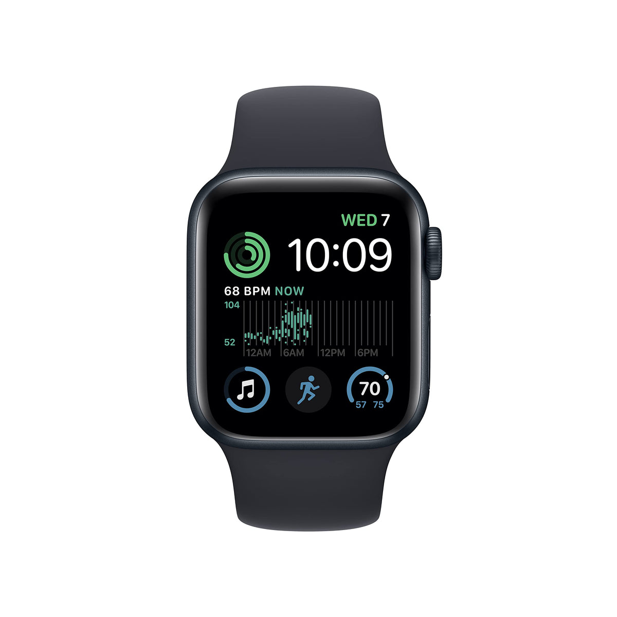 Midnight Aluminum Case with Midnight Sport Band Smartwatch U69174