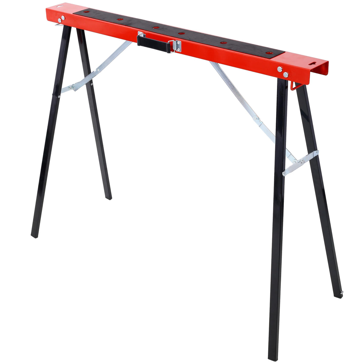 2 Pack Folding Steel Saw Horses 550lbs Capacity D915454