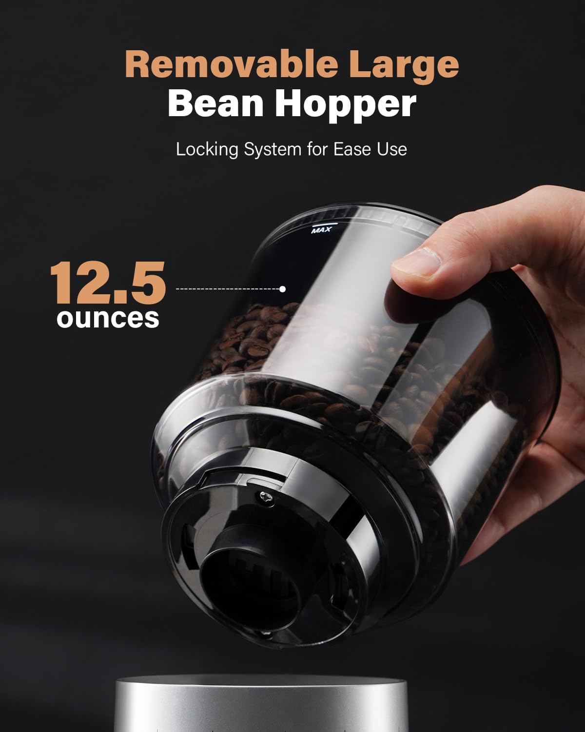 Electric Conical Burr Coffee Grinder with 51 Grind Settings L54837