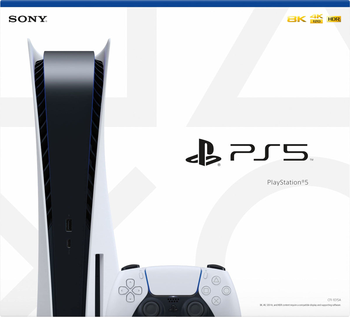 Disc Version Console - 4K-TV Gaming, 16GB GDDR6 RAM, 8K Output, WiFi 6, 825GB SSD X865