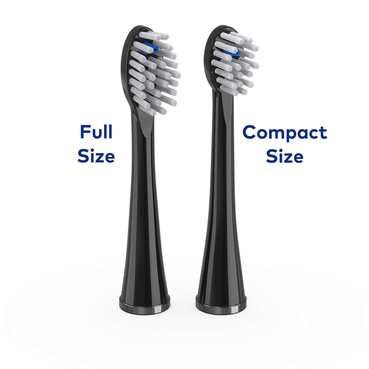 Black Replacement Brush Heads, 2 Count E8524