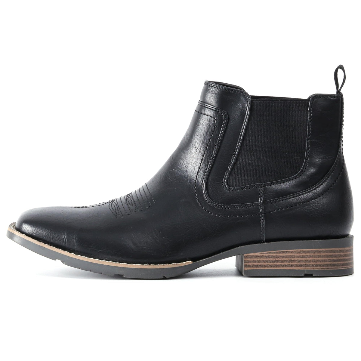 Cowboy Boots Square Toe Ankle Boots F933