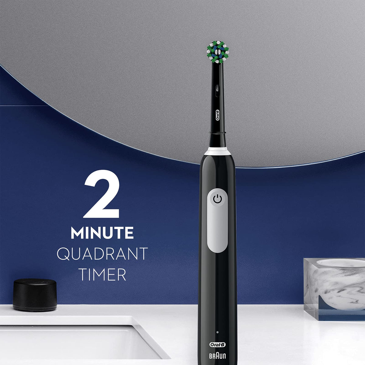 Black and White 2 Count Electric Toothbrush N15028