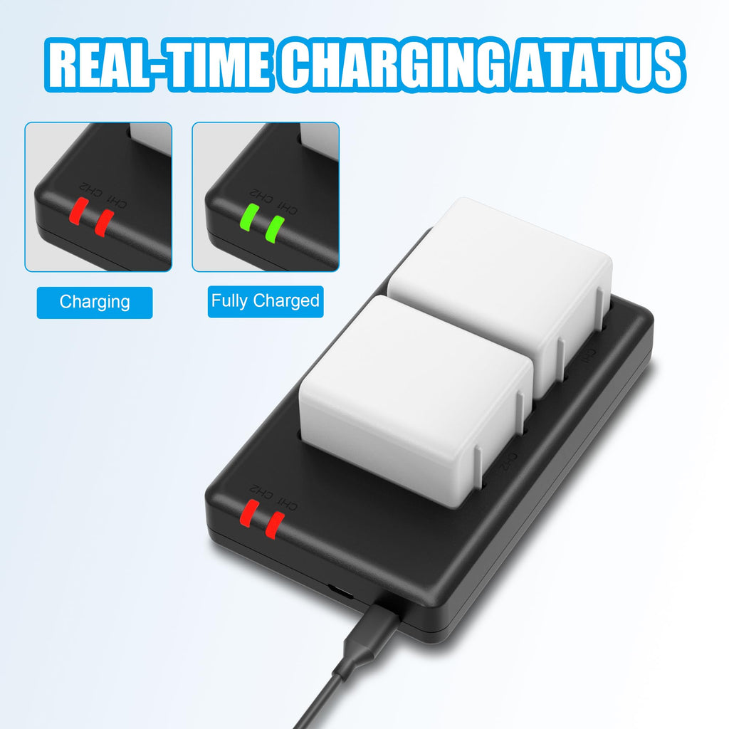 4800mAh Batteries with Dual Battery Charger U909