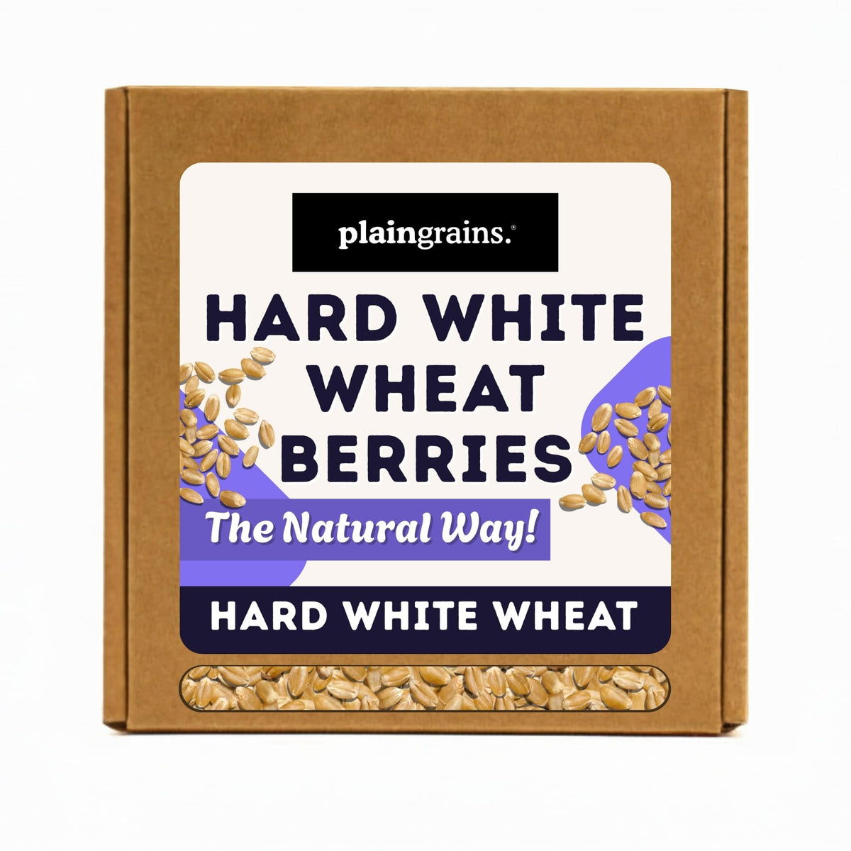 5.5 LB Dry Hard White Wheat Berries Whole Grain D749