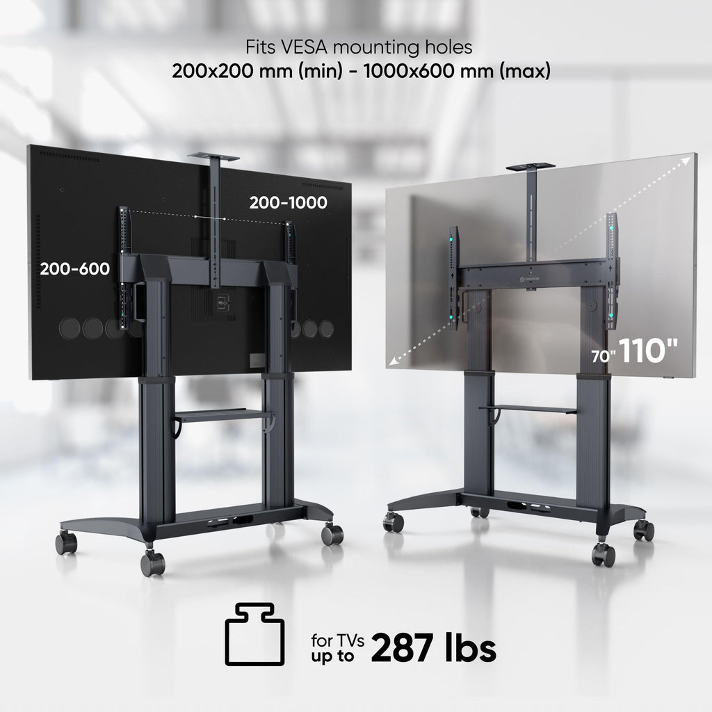 Mobile TV Stand 70-110 Inch Black L304237