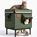 Waterproof Insulated Outdoor Cat House H3077
