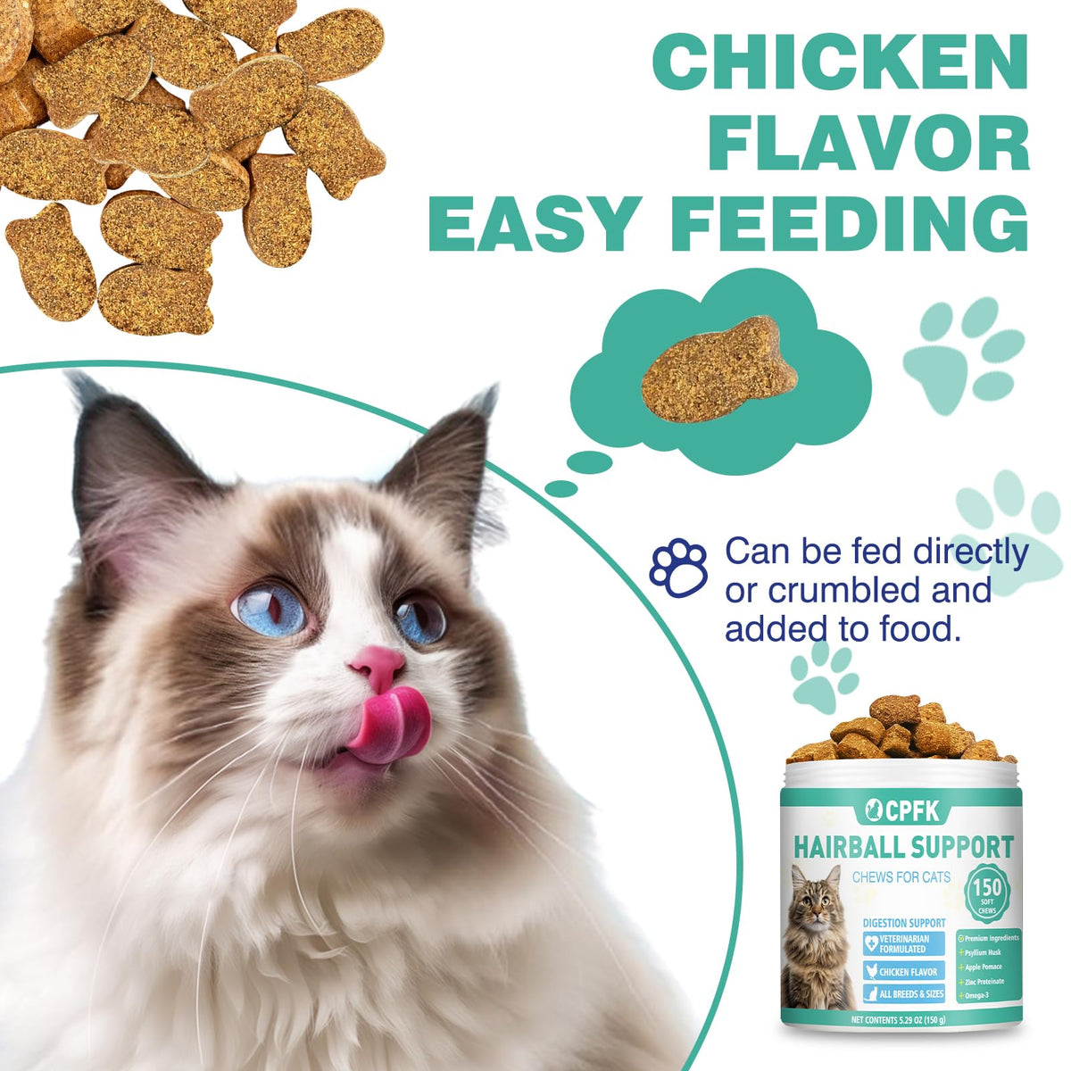 Hairball Treatment for Cats Q5399