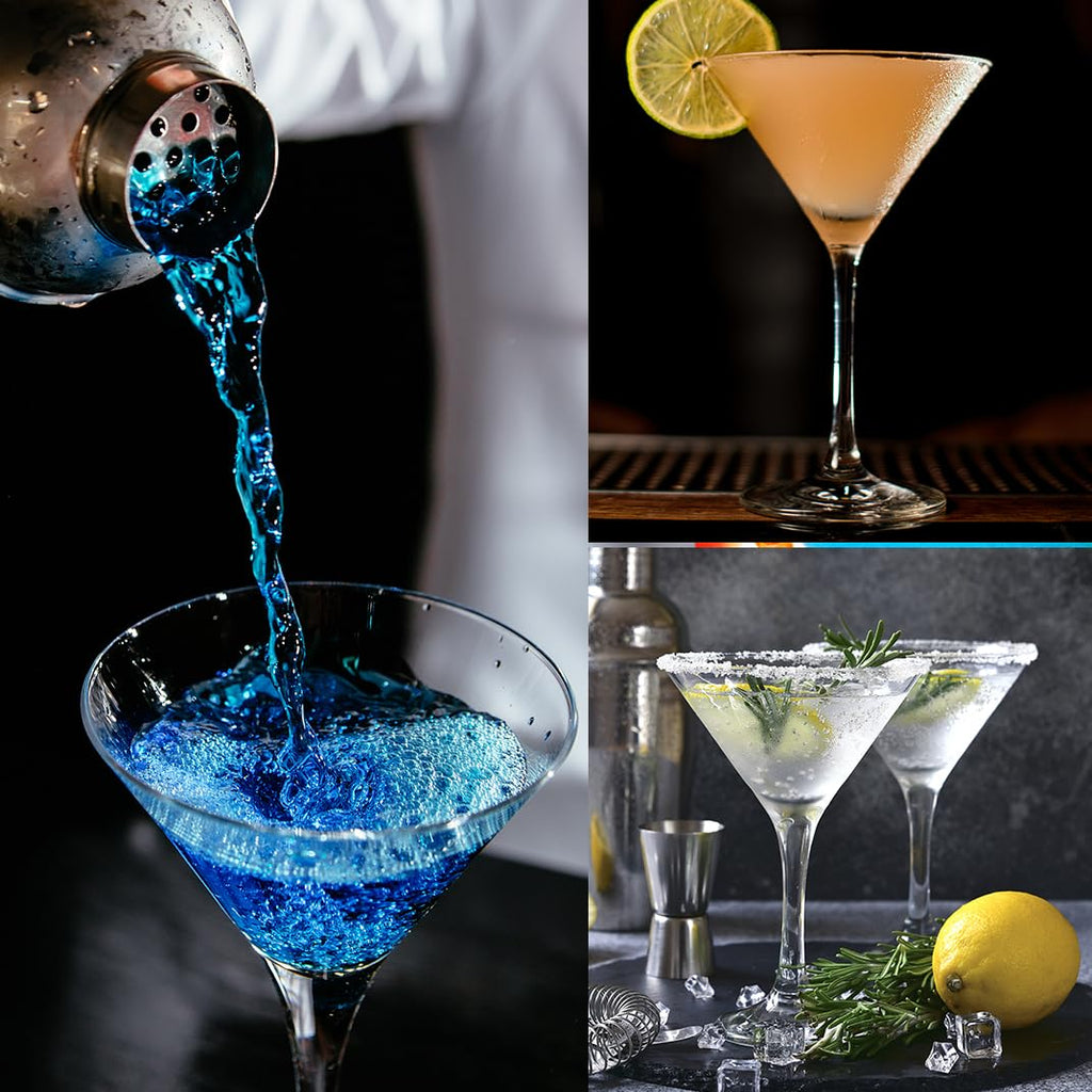 10 oz Plastic Martini Glasses Set of 12 F6418