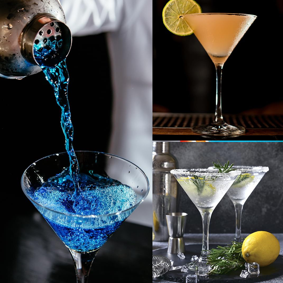 10 oz Plastic Martini Glasses Set of 12 F6418