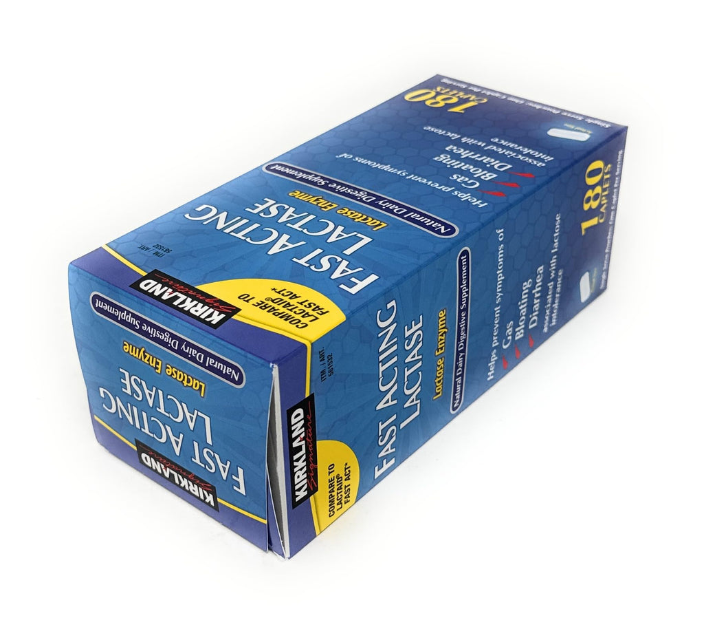 Fast Acting Lactase 180 Caplets H652