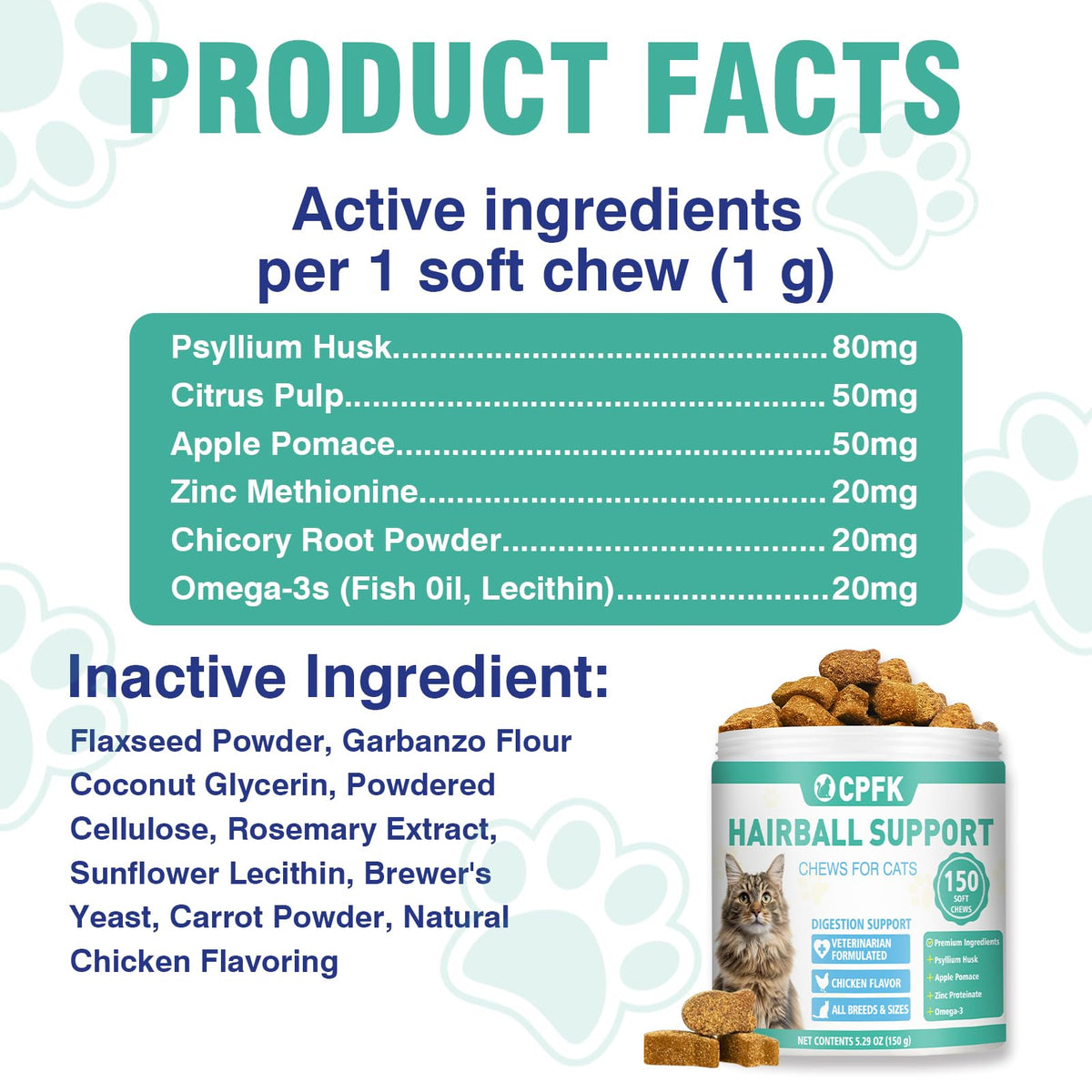 Hairball Treatment for Cats Q5399